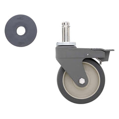 METRO Metro 5PCB 5IN CASTER STEM SWIVEL W/BRAKE