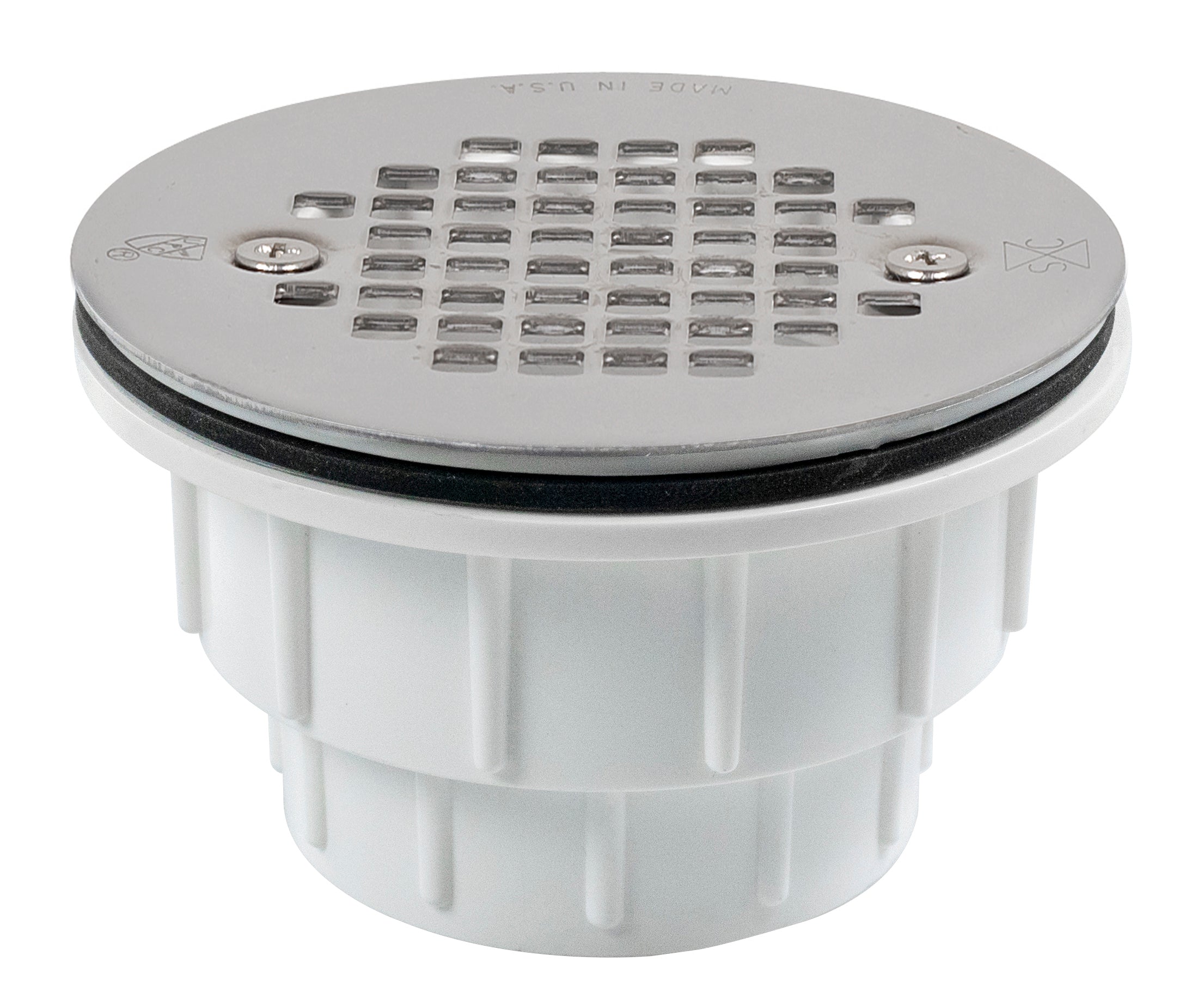 SIOUX CHIEF Sioux Chief 825-20P Drain Shower Module PVC SS Strainer 2 in