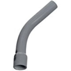 THOMAS AND BETTS Thomas and Betts UA7AGB 1-1/4 PVC Sch40 Conduit 45deg Elbow - Belled End
