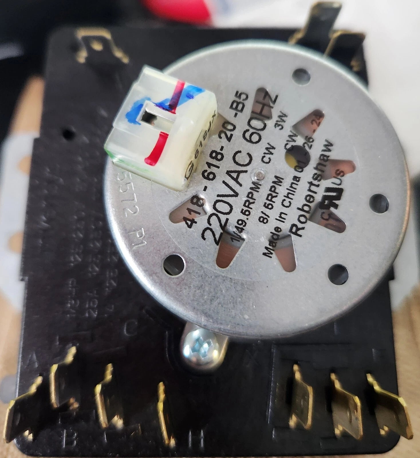 ROBERTSHAW ROBERTSHAW 162-402-1-AM Dryer Timer Service