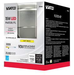 SATCO-NUVO Satco S9446 15 Watt PAR38 LED - 40' Beam Spread - Medium Base - 3000K - 120V