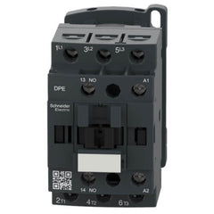 SCHNEIDER ELECTRIC Schneider Electric DPE12B7 3 Pole Easy TeSys DPE IEC Contactor 5HP 12A 24 VAC 480V