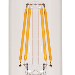 SATCO-NUVO Satco S9892 5 Watt T10 LED; Clear; Medium base; 3000K; 450 Lumens; 120 Volt