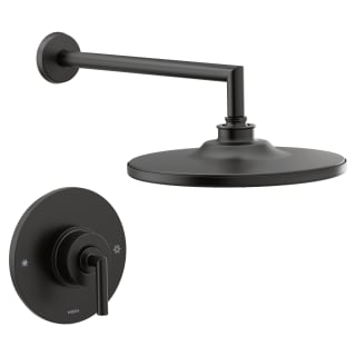 MOEN Moen TS22002EPBL Arris Single Handle 1-Spray Eco-Performance Shower Faucet Trim Kit in Matte Black (Valve Sold Separately)