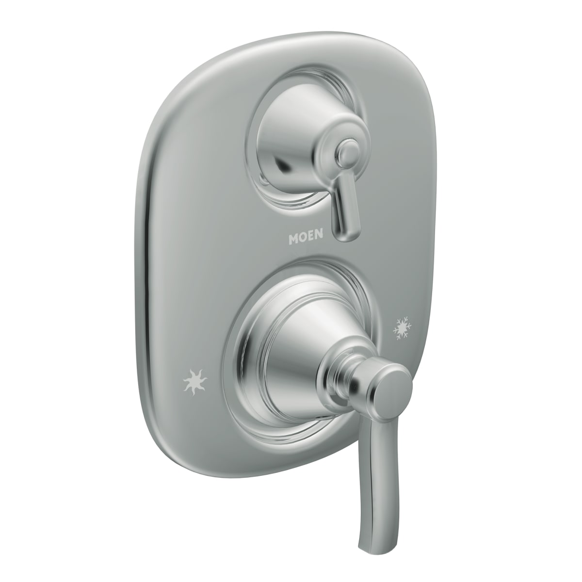 MOEN Moen TS4211 Rothbury 2-Handle Moentrol Transfer Valve Trim Kit in Chrome