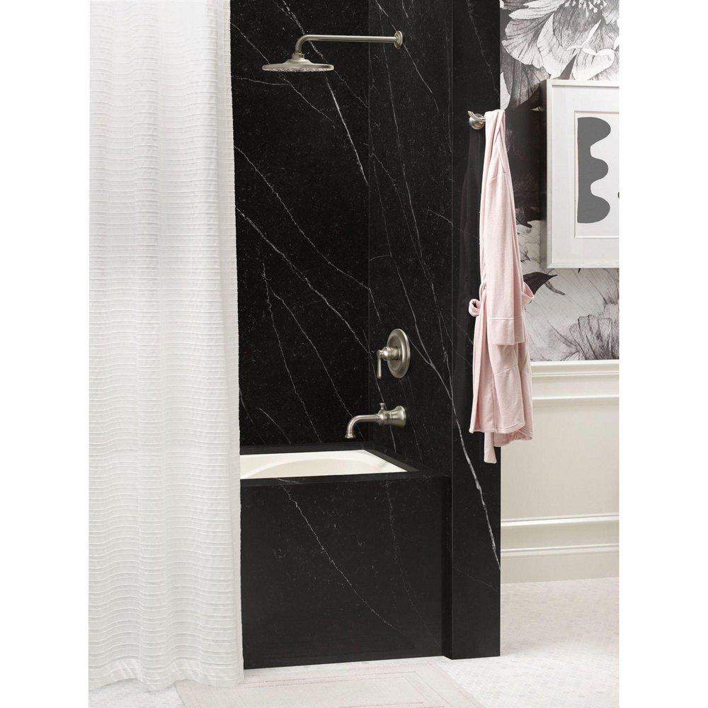 MOEN Moen UTS344303BN One Handle Single Function Bathtub & Shower Faucet in Brushed Nickel Trim Only