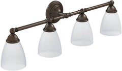 MOEN Moen YB2264ORB Brantford 4-Light Oil Rubbed Bronze Bath Light