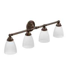 MOEN Moen YB2264ORB Brantford 4-Light Oil Rubbed Bronze Bath Light