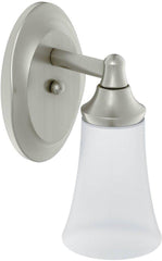 MOEN Moen YB2861BN Eva 1-Light Brushed Nickel Bath Light