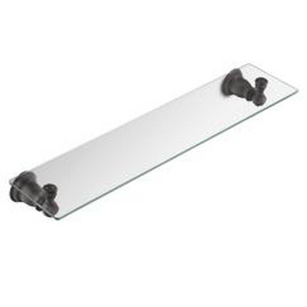 MOEN Moen YB5490WR Kingsley Glass Shelf Wrought Iron