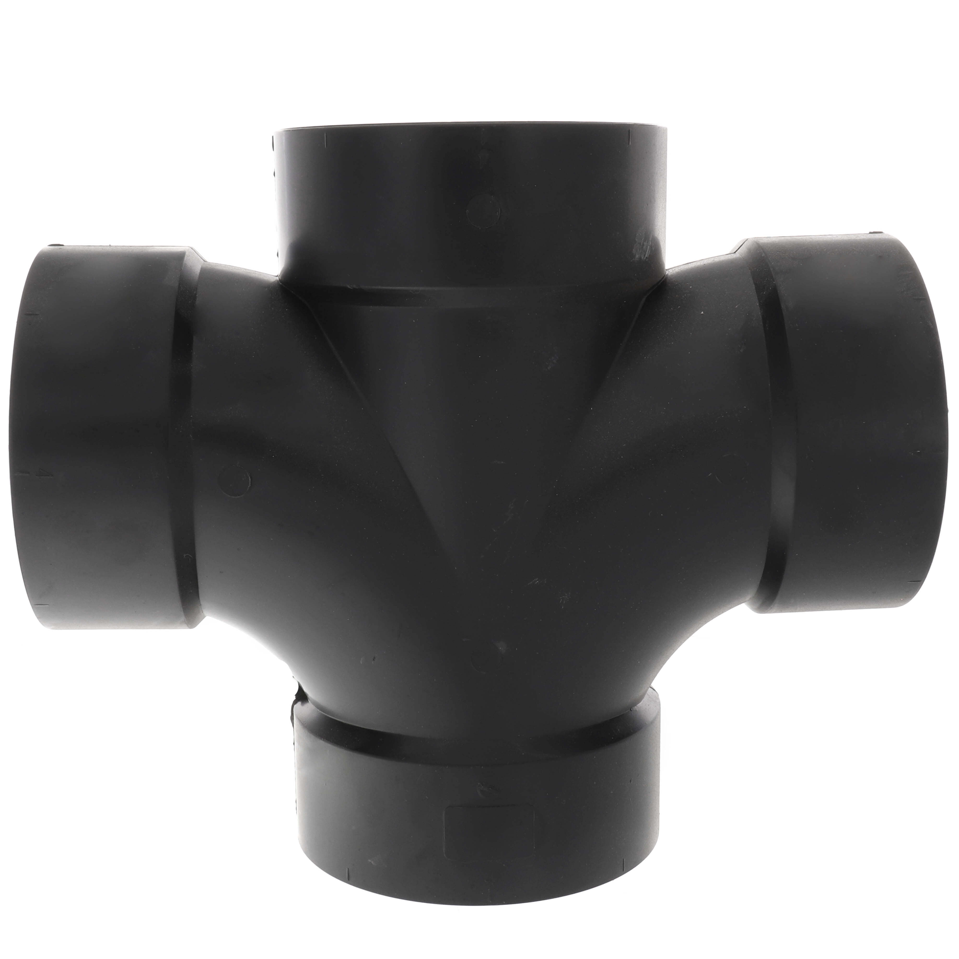 NIBCO Nibco I271000 4 H x H x H ABS Double Sanitary Tee 5835