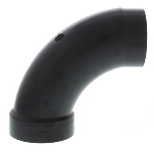 NIBCO Nibco I057250 2 Spigot x Hub ABS DWV 90 Long Turn Street Elbow 58072LT