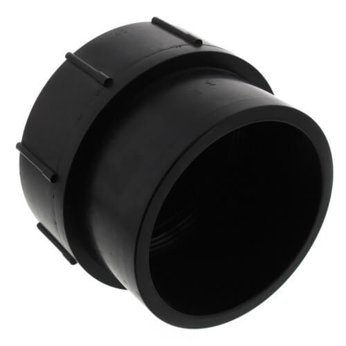 NIBCO Nibco I169300 3 Spigot x Cleanout w/ Plug ABS DWV Cleanout Adapter 5816