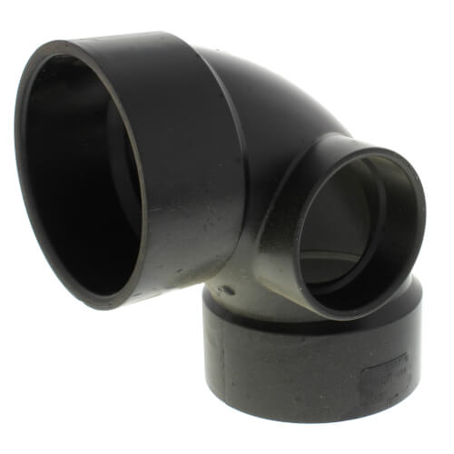 NIBCO Nibco I068250 3 x 3 x 2 Hub ABS DWV 90 Elbow with Side Inlet 58079R