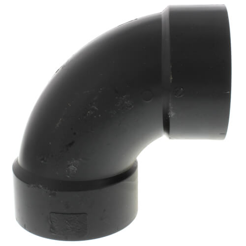 NIBCO Nibco I068250 3 x 3 x 2 Hub ABS DWV 90 Elbow with Side Inlet 58079R