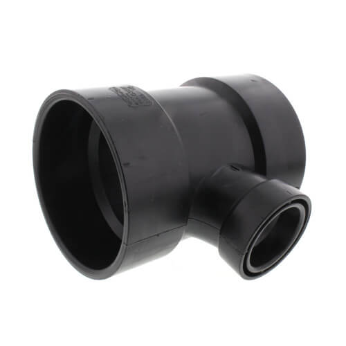 NIBCO Nibco I099350 4 x 4 x 1-1/2 Hub ABS DWV Sanitary Tee