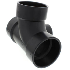 NIBCO Nibco I500350 3 x 3 x 3 x 2 Hub ABS Sanitary Tee with 90 Right Inlet 5872