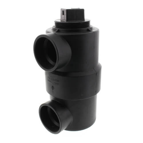 NIBCO Nibco I595250 1-1/2 x 3 x 6 H x H x Cleanout with Plug ABS Swivel Drum Trap 5891