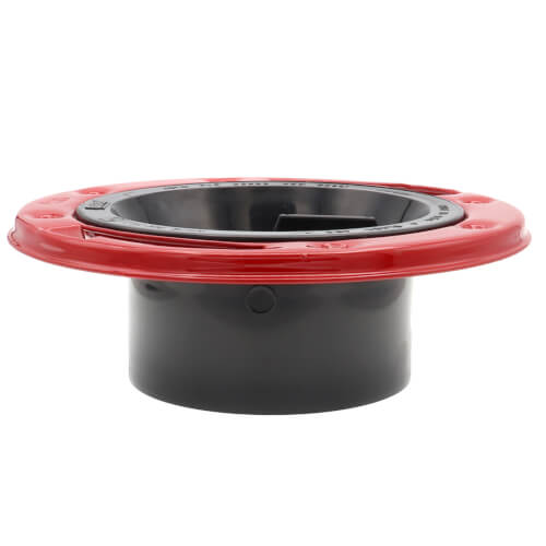 OATEY Oatey 43514 3 or 4 ABS Level-Fit Closet Flange w/ Metal Ring