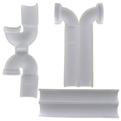 OATEY Oatey ADA099 P-Trap and Straight Grid Drain Cover Kit