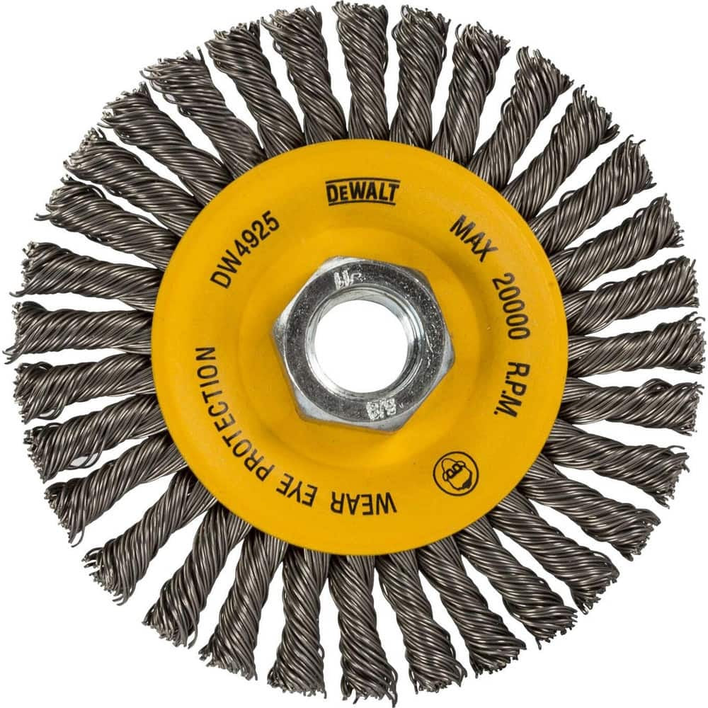 DEWALT Dewalt Accessories DW4925 Wire Wheel 4 in Stringer Bead 5 Pack