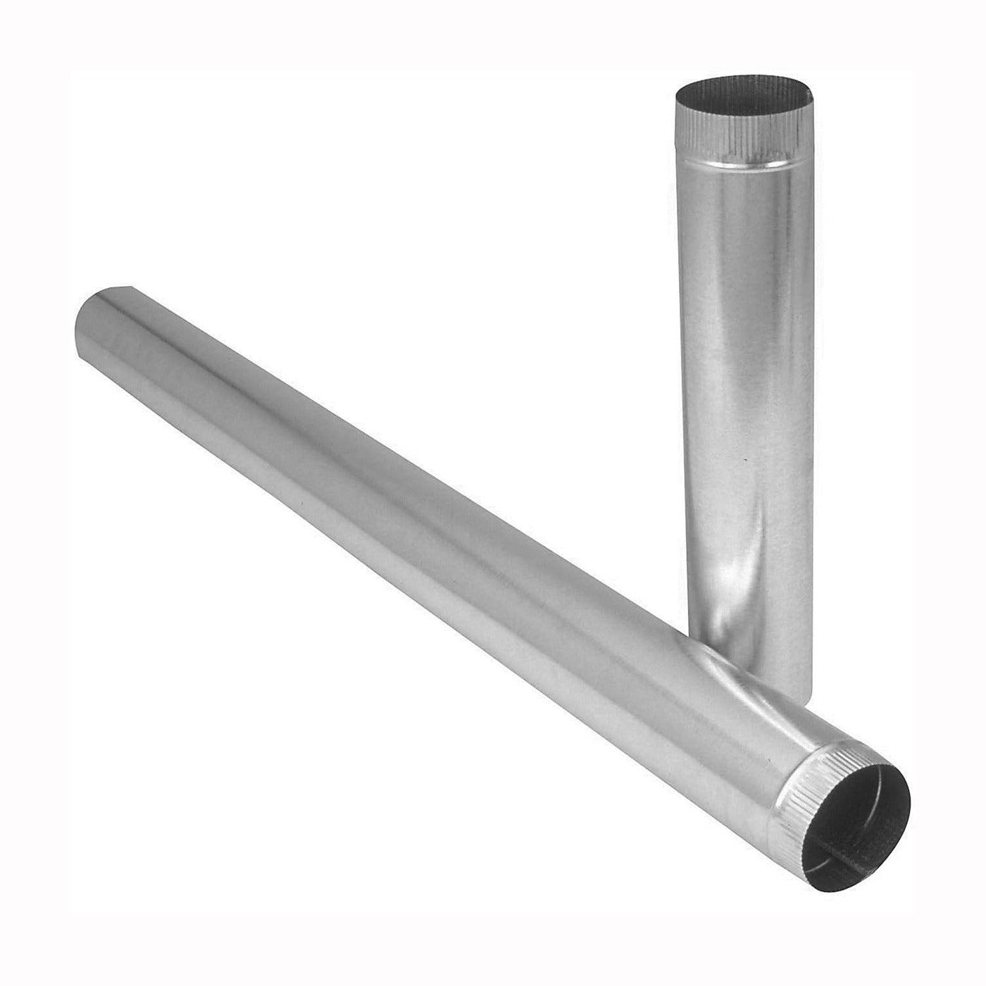 IMPERIAL Imperial GV0381 Galvanized Round Pipe 6 in x 24 in Pack of 10