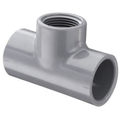 SPEARS Spears 802-060CF CPVC Tee Socket x Socket x FNPT Sch 80 Fabricated (6 in)