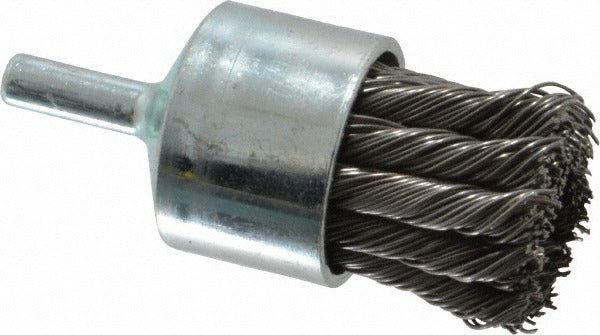 WEILER Weiler 90324 Knotted Wire End Brush 1-1/8 in Steel