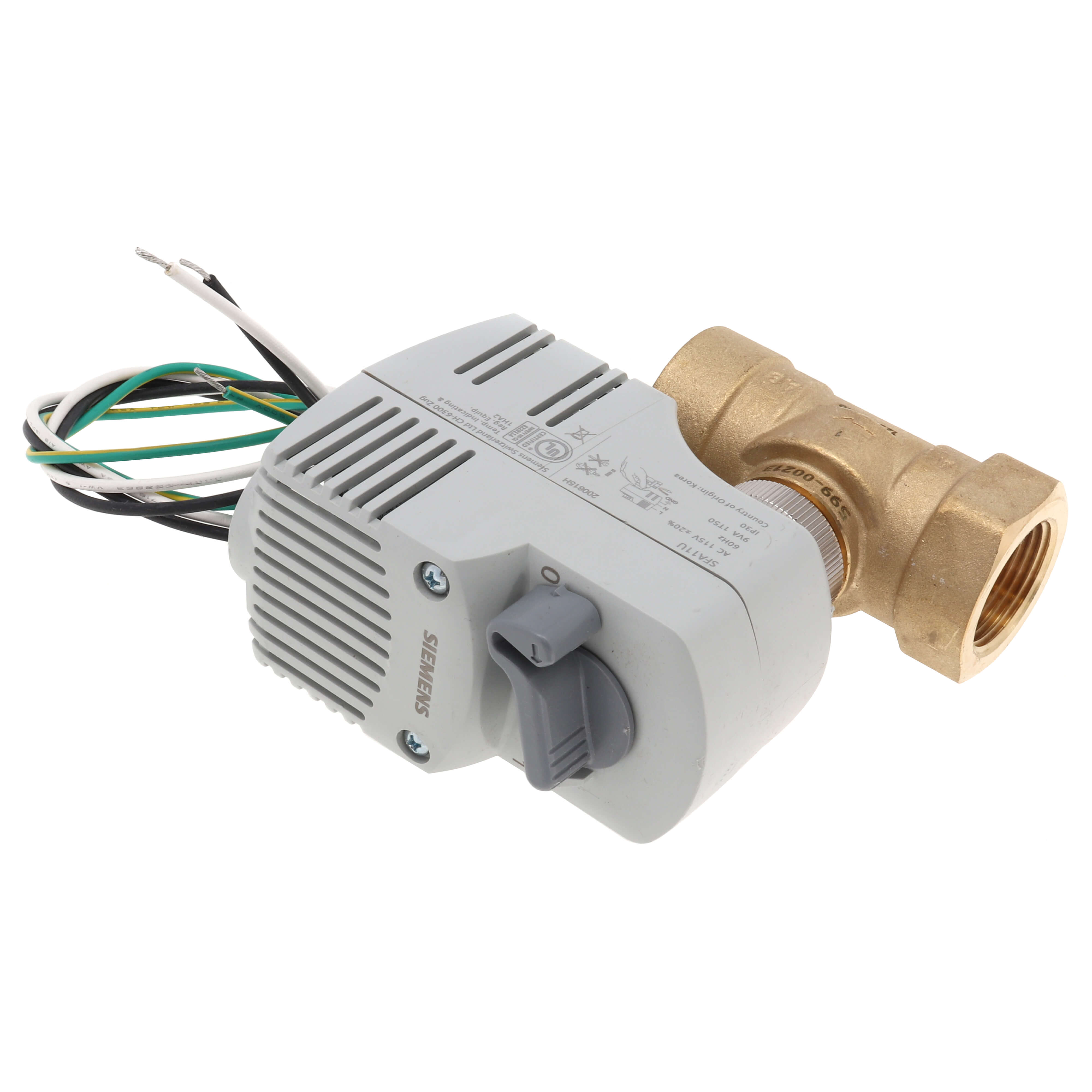 SIEMENS Siemens 240-00213 Zone Valve, 2 Way, 1 in., NPT, 7 Cv