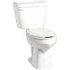 MANSFIELD Mansfield 137.3173.WHT Alto 1.28 GPF Elongated Front Toilet