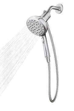 MOEN Moen 220H2EP Verso Handheld Ch 1.75 Gpm Chrome Eight-function 5 Diameter Spray Head Handshower