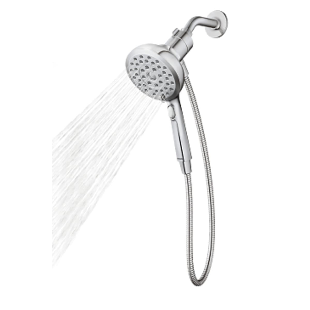MOEN Moen 220H2EP Verso Handheld Ch 1.75 Gpm Chrome Eight-function 5 Diameter Spray Head Handshower
