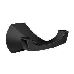 MOEN Moen MY8703BL Lindor Matte Black Double Robe Hook