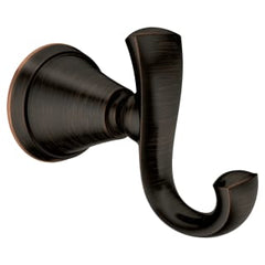 MOEN Moen MY4803BRB Tiffin Mediterranean Bronze Double Robe Hook