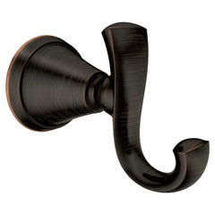 MOEN Moen MY4803BRB Tiffin Mediterranean Bronze Double Robe Hook
