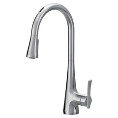MOEN Moen S7235EVC Sinema Single Handle Pull Down Touchless Kitchen Faucet with Voice Activation in Chrome