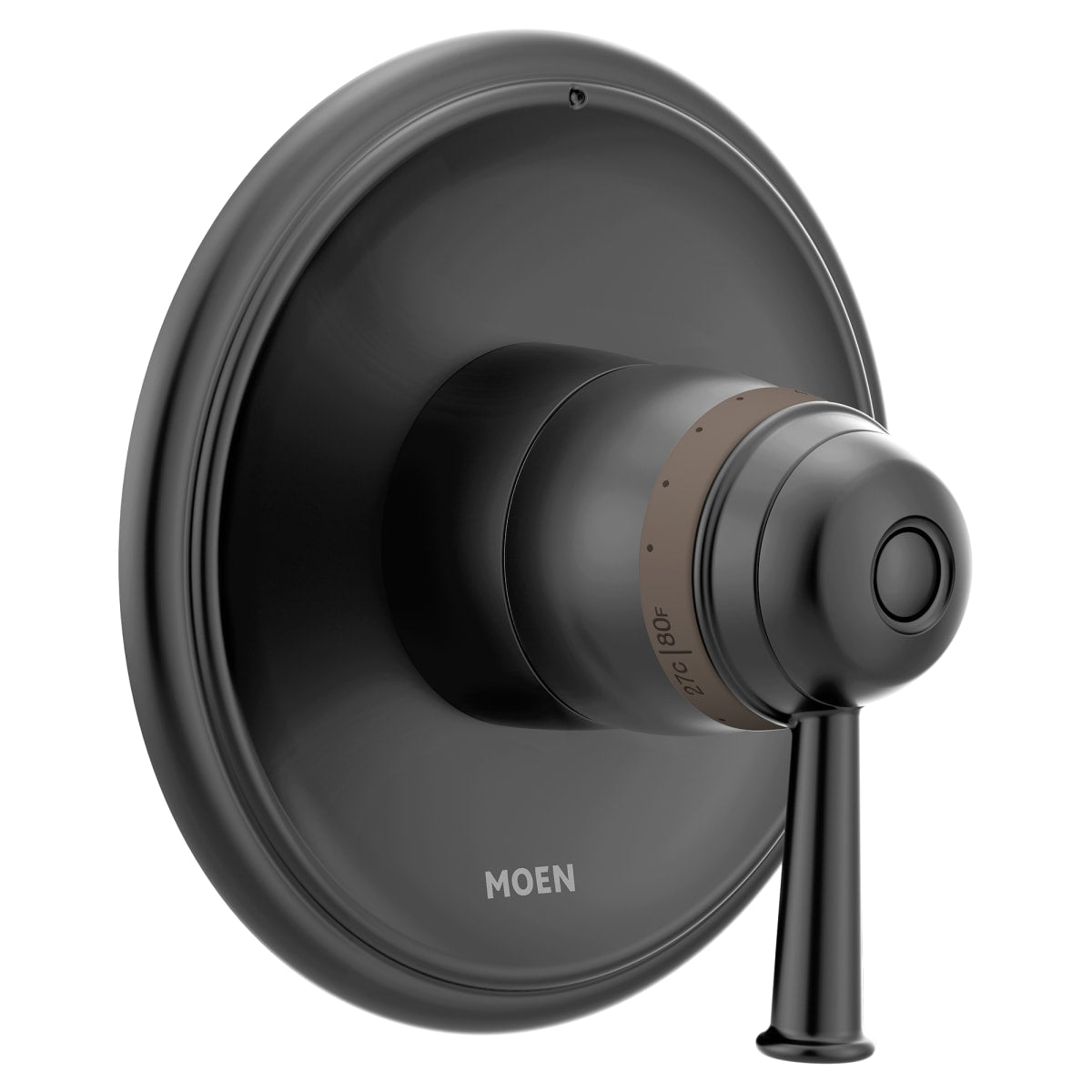 MOEN Moen T4411BL Belfield Matte Black ExactTemp Valve Trim