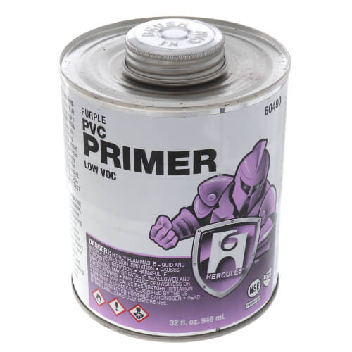 HERCULES Hercules 60490 32 oz. PVC Primer (Purple)