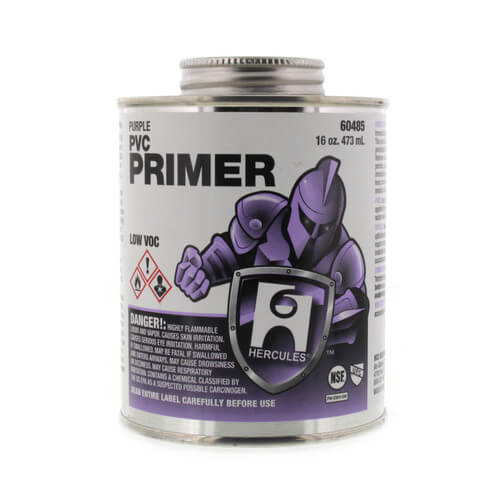 HERCULES Hercules 60485 PVC Primer (Purple) 16 oz.