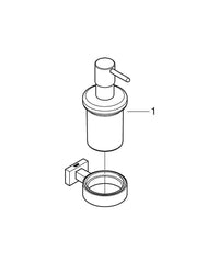 GROHE GROHE 40756001 GROHE FITTINGS SOAP DISPENSER/HOLDER