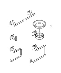 GROHE GROHE 40758001 GROHE FITTINGS BATHROOM SET