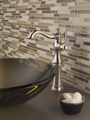 DELTA FAUCET Delta 797LF-SS Cassidy Centerset Vessel Lavatory Faucet 1.2 gpm