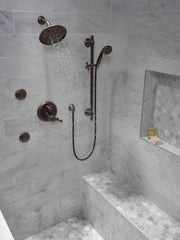 DELTA FAUCET Delta Faucet RP70172RB Universal Showering Single Function Showerhead in Venetian Bronze