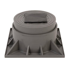 DIVERSITECH Diversitech HPR-6-2PG 6 Two Piece Heat Pump Riser Black
