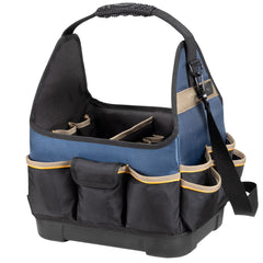 CUSTOM LEATHERCRAFT Custom Leathercraft PB1531 13-Inch Molded Base Electrical/HVAC Tool Carrier