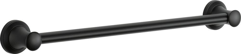 DELTA FAUCET Delta Faucet 41724-BL Stryke 24 in Grab Bar in Matte Black