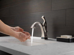DELTA FAUCET Delta Faucet 551T-SS-DST Dryden Single Handle Centerset Bathroom Sink Faucet