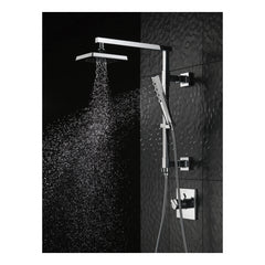 DELTA FAUCET Delta Faucet 58410 Emerge Angular Shower Column, 15 in Shower Arm, Wall Installation
