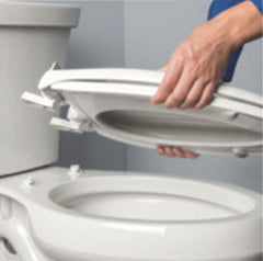 BEMIS Bemis 200E4-346 Affinity Round Plastic Toilet Seat in Biscuit