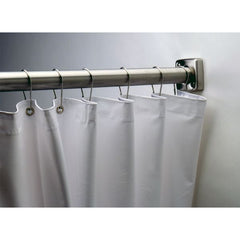 BOBRICK BOBRICK 204-2 White Vinyl Shower Curtain